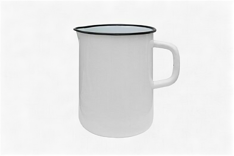 фото Кувшин эмаль 2,0Л белый магнитогорск