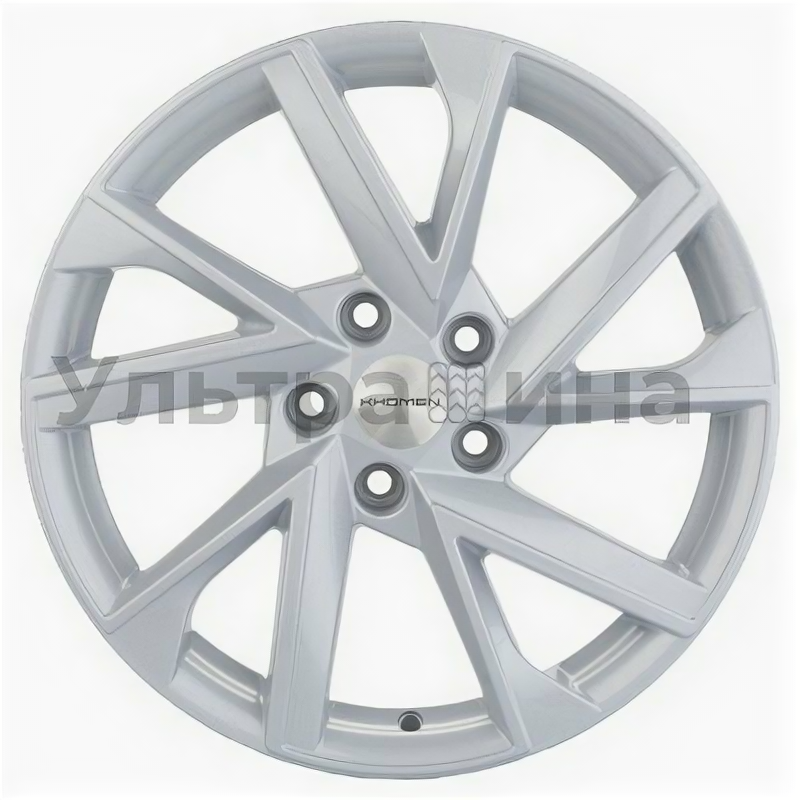 Khomen Wheels KHW1714 (CX-5/i40/X-Trail) F-Silver 7x17/5x114.3 ET45 D67.1