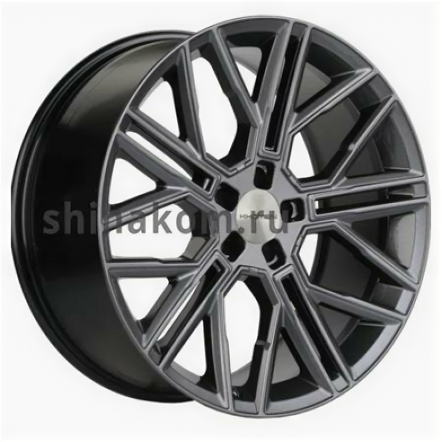 Диск 9,5*21 5*112 ET37 66,6 Khomen Wheels KHW2101 Gray (Front)