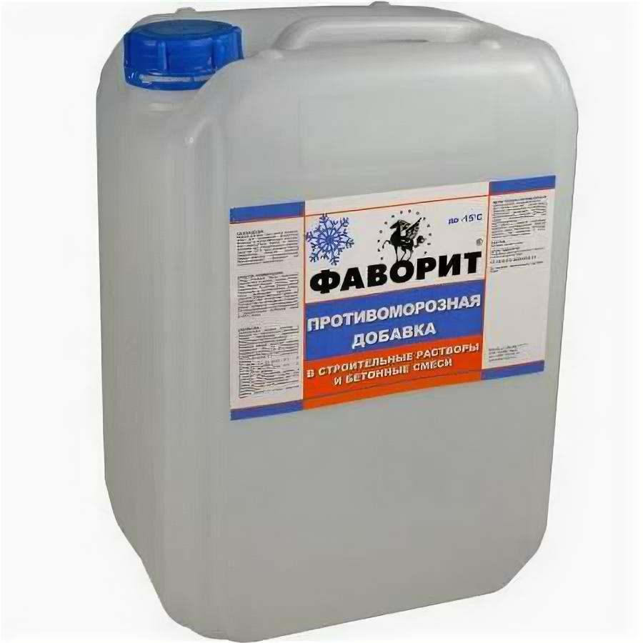 фото Противоморозная добавка Фаворит в бетон (10 кг) (1шт) (91408)