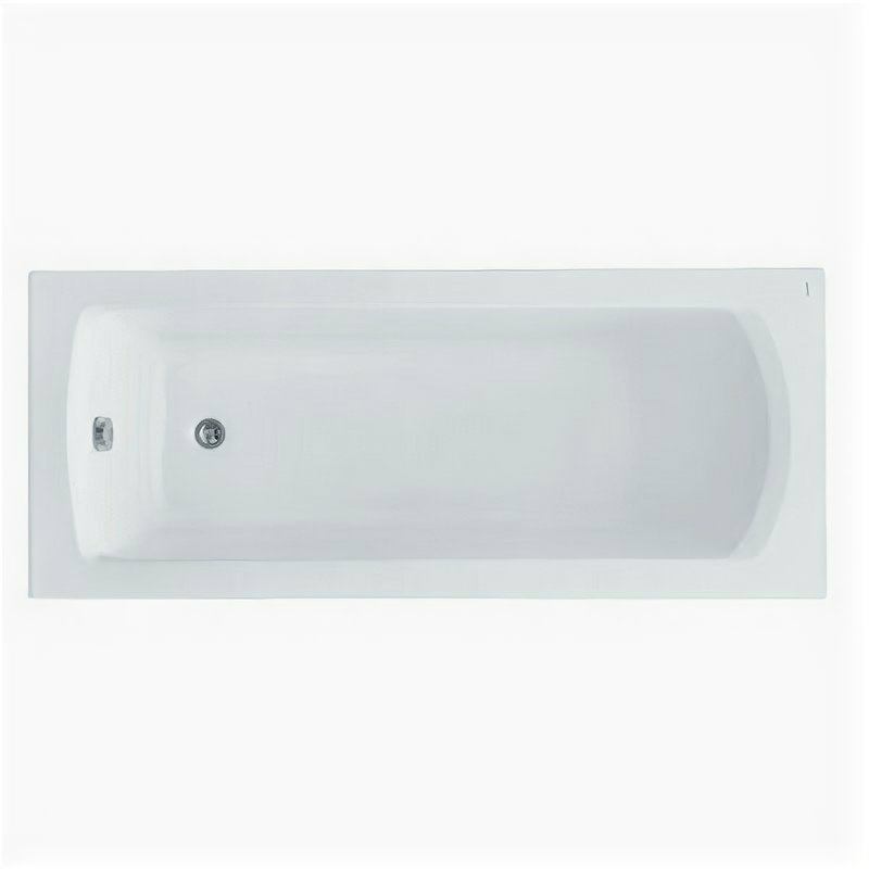 Ванна прямоугольная Santek акриловая монако XL 1600х750 белая арт. 1WH111978 (без монтажного комплекта/ножек)