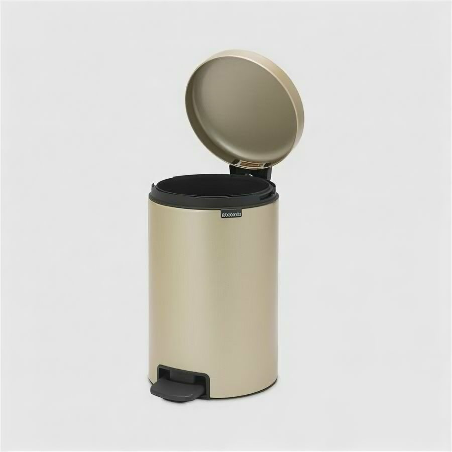 Ведро Brabantia NewIcon с пластиковым ведром, 12 л pine green 41.1 см 25.1 см 33.8 см 12 л круглая 25.1 см - фото №2