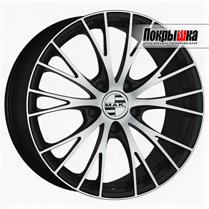 Диски MAK Rennen 10.0х21/5х130 D71.6 ET50.0, Ice Black