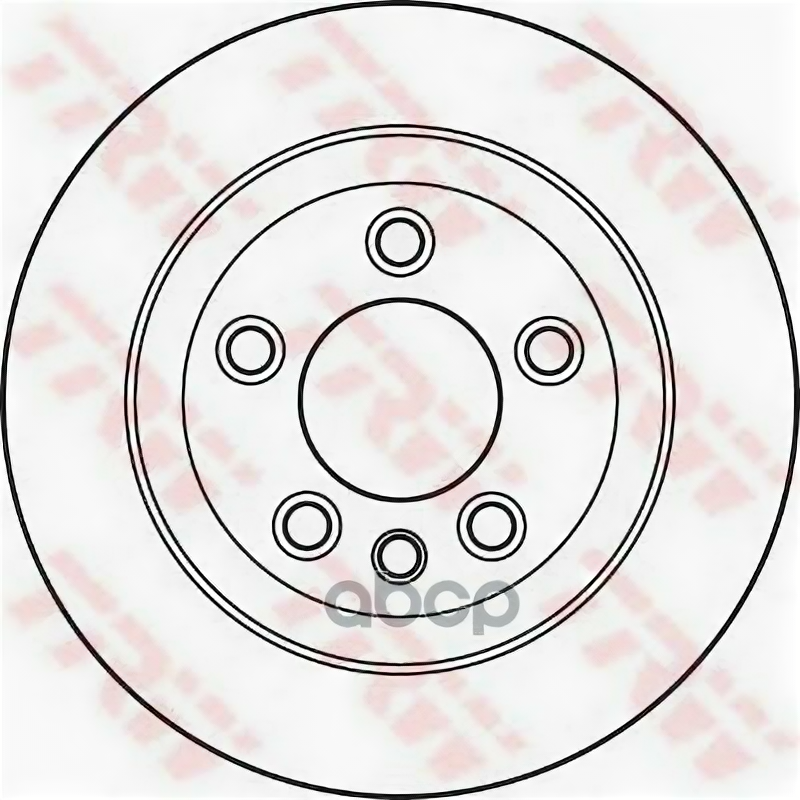 Диск Торм Задн TRW арт. DF4487S