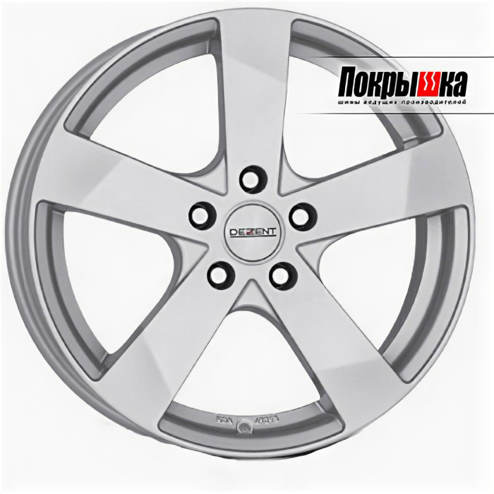 Диски DEZENT TD 7.5х19/5х120 D72.6 ET52.0, Silver