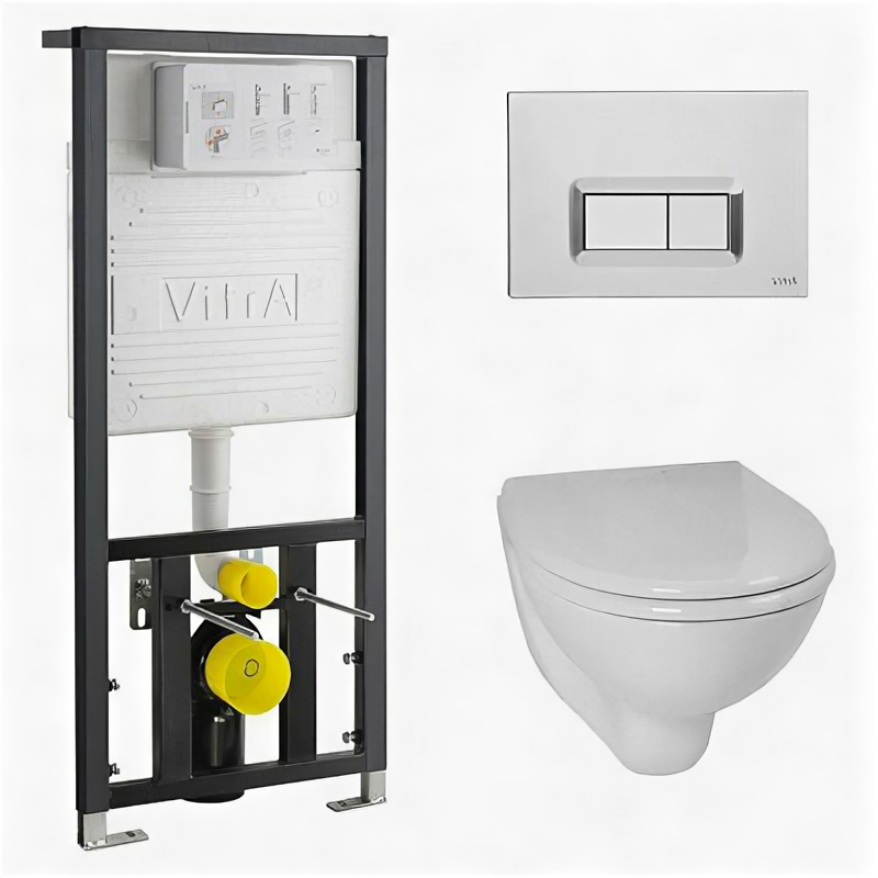 Унитаз с инсталляцией VitrA - фото №1