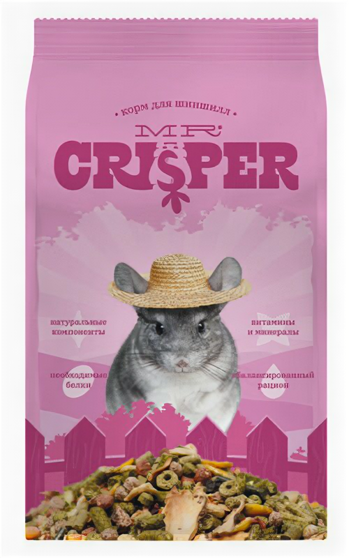 MR.Crisper Корм для шиншилл 400 г 11бо21 04 кг (2 шт)