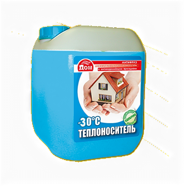Теплоноситель Комфортный дом -30 Эко ТОП / 20 кг для систем отопления