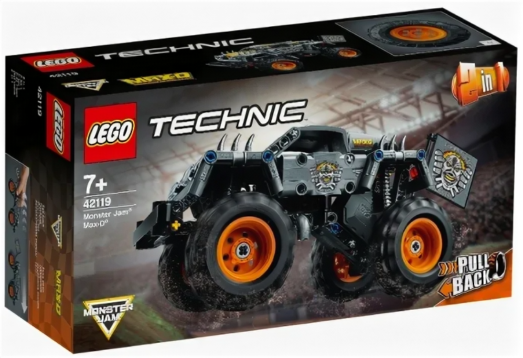 LEGO Конструктор LEGO 42119 Technic Monster Jam Max-D