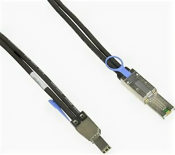 Опция для СХД/ QNAP CAB-SAS10M-8644-8088 mini SAS cable (1.0M, SFF-8644-8088)