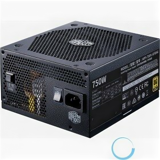 Блок питания 750 Ватт/ Power Supply Cooler Master V Gold V2 750W A/EU Cabl