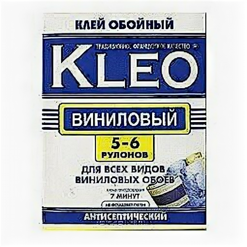 Клей для виниловых обоев Kleo LO 5-6 рул 150 гр