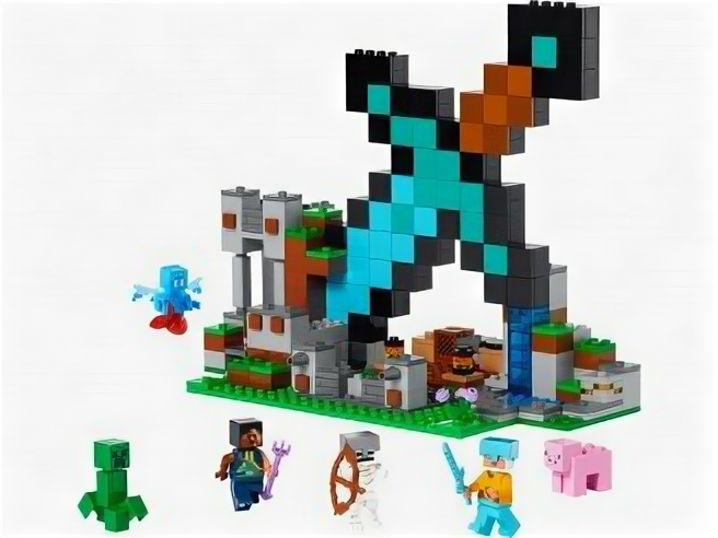 Конструктор LEGO Minecraft 21244 Застава Меча