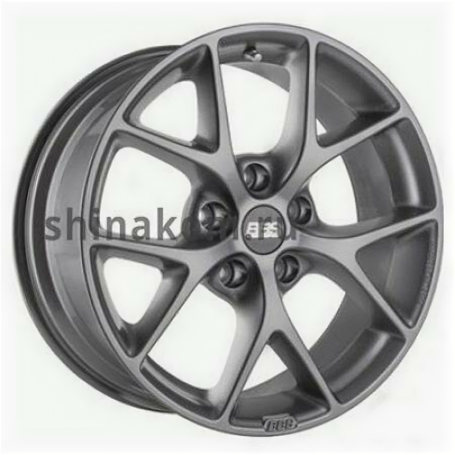 Диск 7,5*17 5*114,3 ET42 82 BBS SR Satin Himalaya Grey