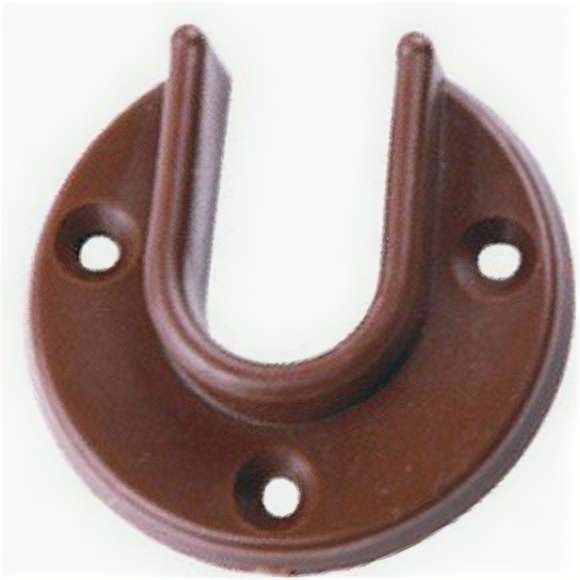 фото Штангодержатель пластик (коричневый) GTV