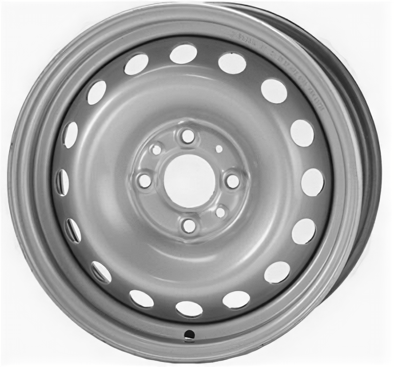 Колесные штампованные диски Eurodisk 53A38R 5.5x14 4x100 ET38 D54.1 Чёрный (9304638)