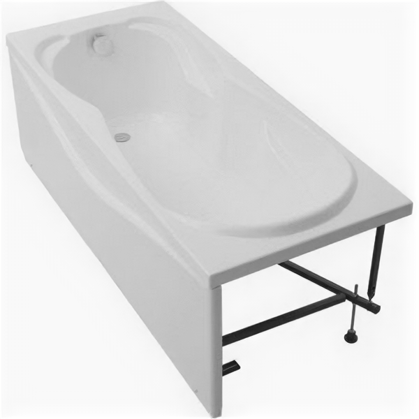 Акриловая ванна Aquanet Viola 180x75 с каркасом - фото №4
