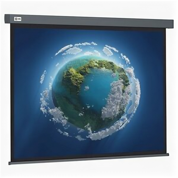 CACTUS Экран Cactus 187x332см Wallscreen CS-PSW-187X332-SG 16:9 настенно-потолочный рулонный серый