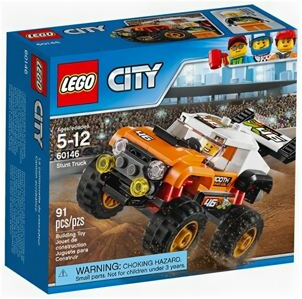 Конструктор LEGO City 60146 Внедорожник каскадера