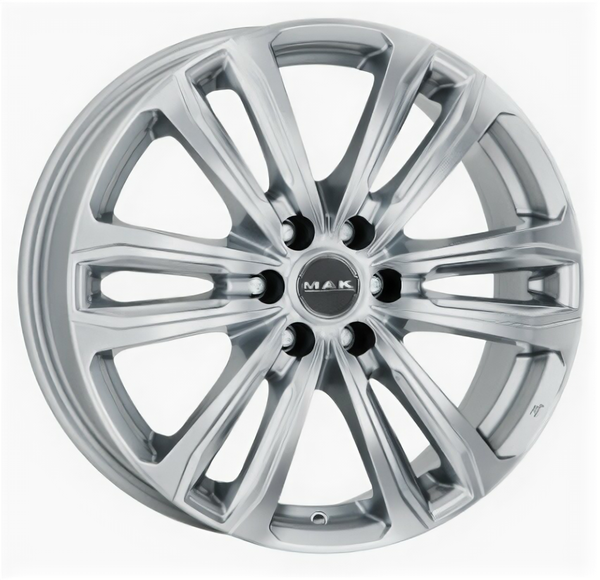 Литые колесные диски MAK SAFARI 6 Silver 7.5x17 6x130 ET50 D84.1 Серебристый (F7570AF6SI50M4)