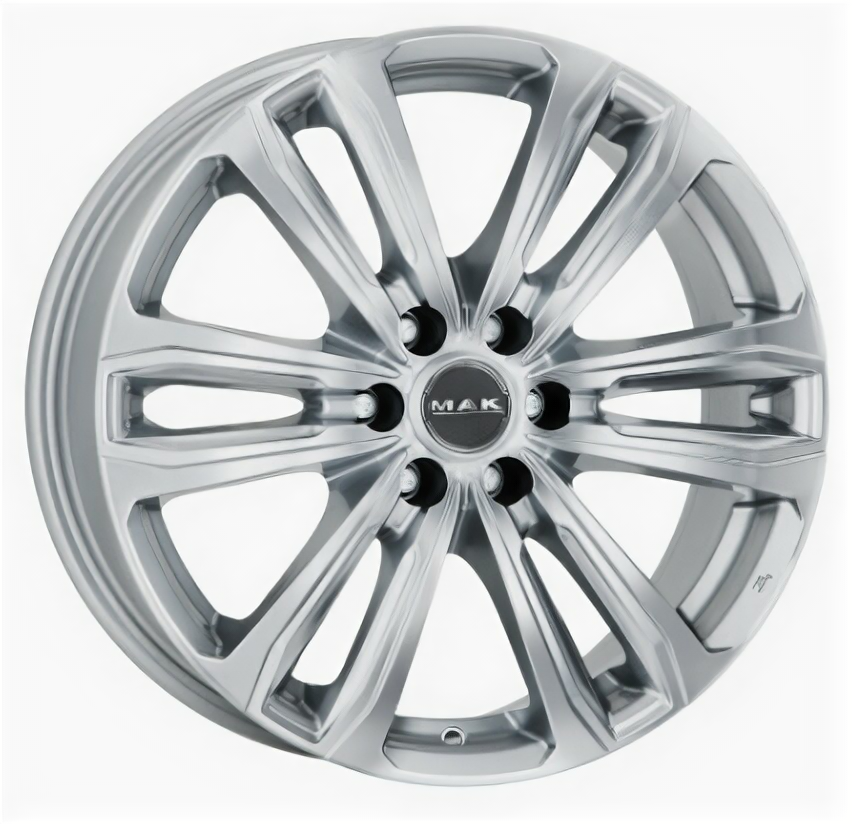    MAK SAFARI 6 Silver 8x18 6x139.7 ET20 D112  (F8080AF6SI20V2)