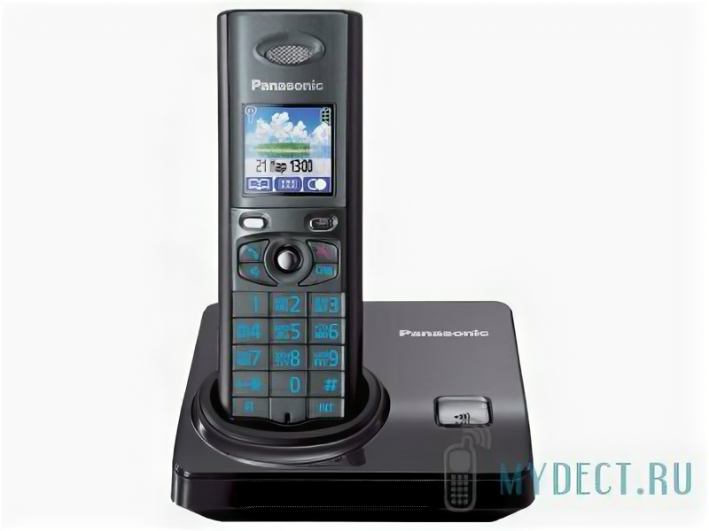 Радиотелефон с автоответчиком Panasonic KX-TG8225RU (черный)
