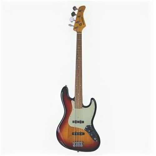 Fernandes rjb380 3sb - jazz bass, 3-tone sunburst