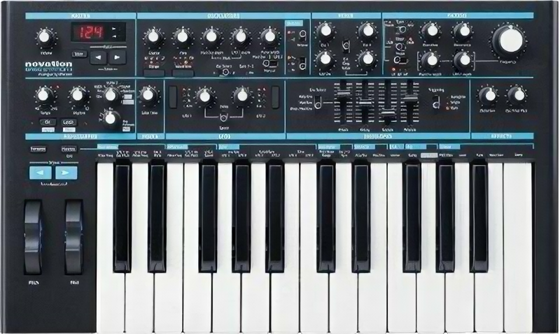 NOVATION Bass Station II аналоговый синтезатор 25 клавиш