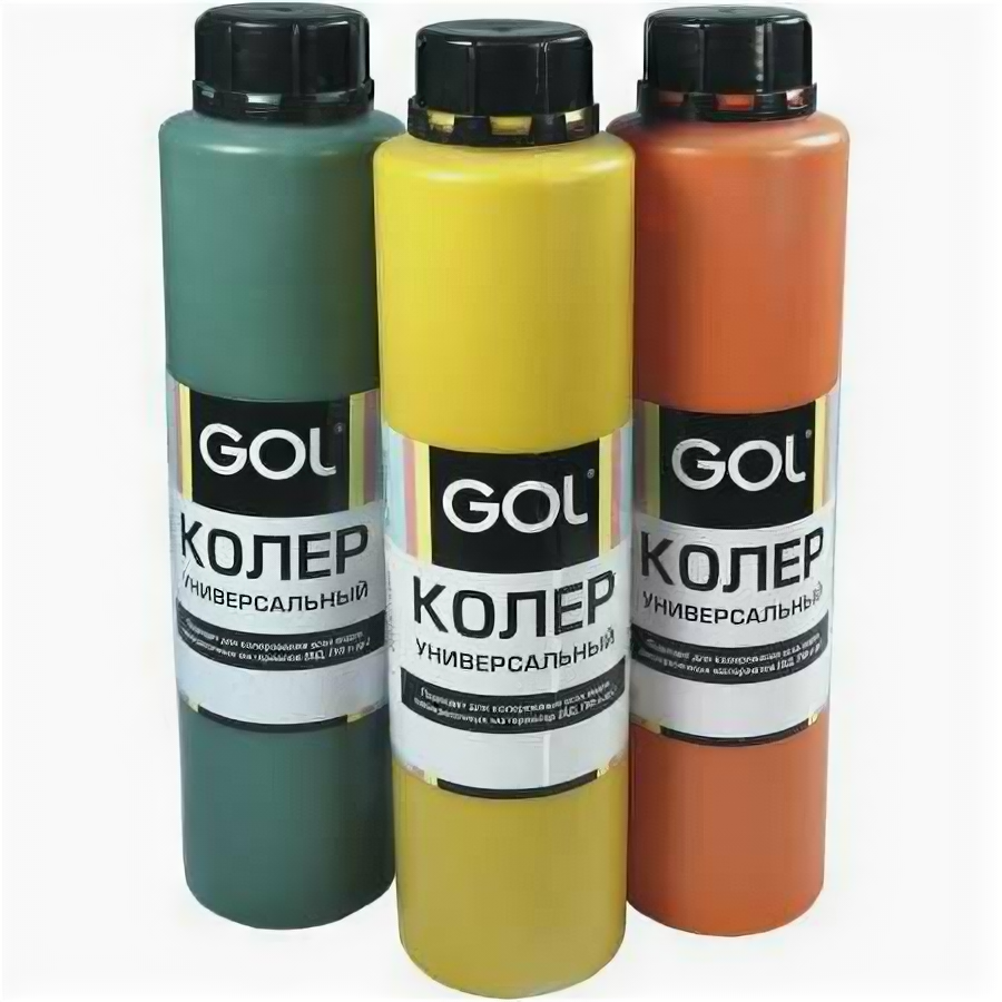 фото Колеровочная паста (колер для краски) GOL универсальная №76 0,75 л, красный алый, (1шт) (132332)