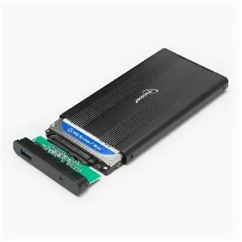 Gembird Ee2-U3S-5 Внешний Корпус 2.5" Черный, Usb 3.0, Sata, Металл (13138)