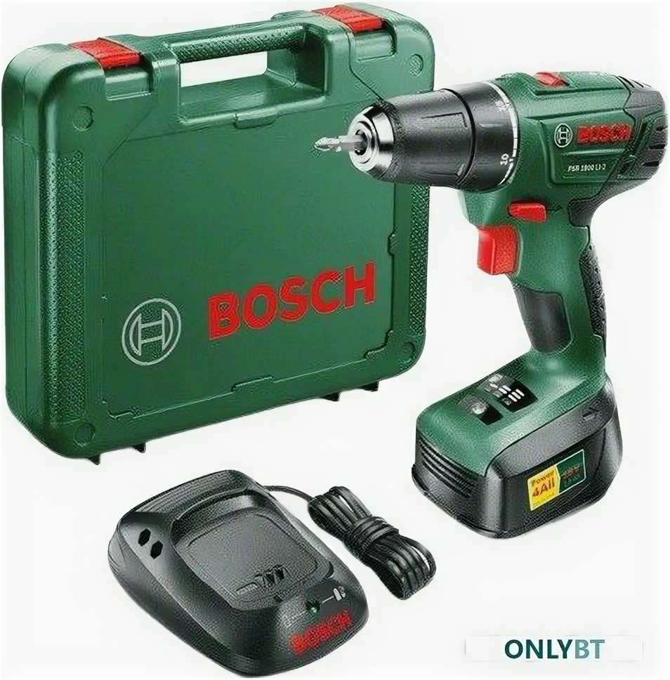 Шуруповерт Bosch PSB 1800 LI-2 (один аккумулятор)