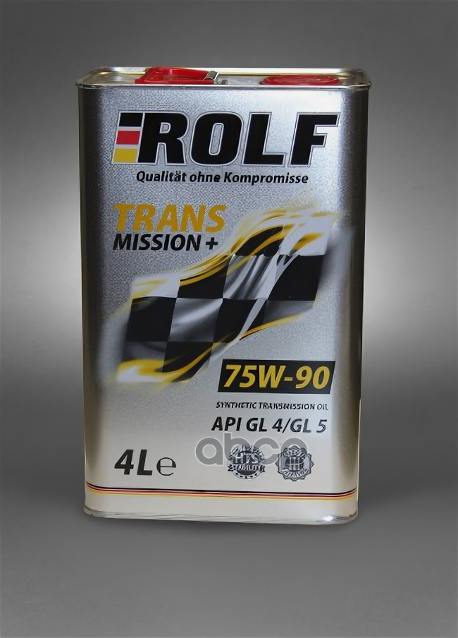 Масло Трансмиссионное Rolf Transmission Sae 75w-90 4 Л 322309 ROLF322309