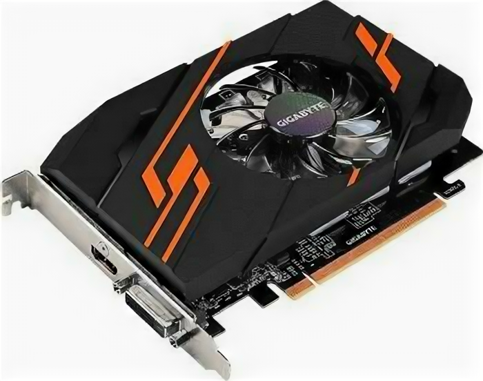 Видеокарта Gigabyte PCI-E GV-N1030OC-2GI nVidia GeForce GT 1030 GV-N1030OC-2GI