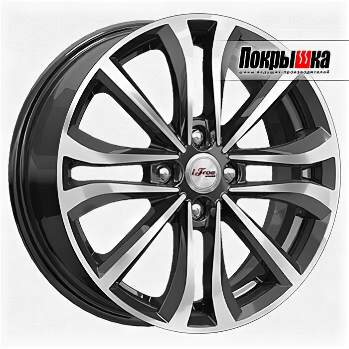 Диски IFREE Панган 6.0х16/4х100 D60.1 ET50.0, Блэк Джек