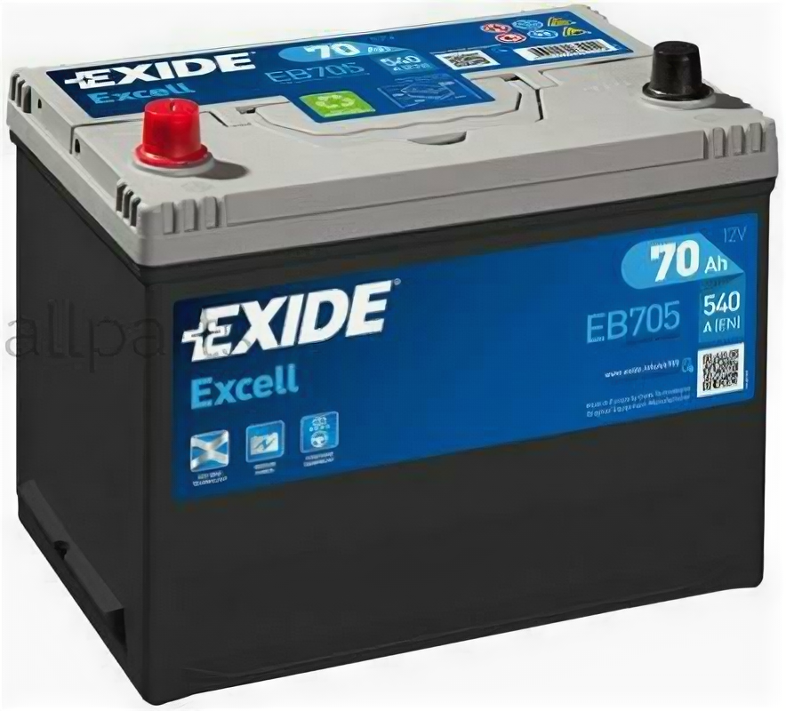 EXIDE EB705 Аккумулятор EB705