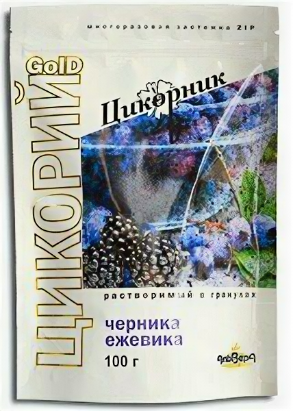 Цикорий Цикорник Черника/Ежевика (зип-замок) гранул. м/у 100г