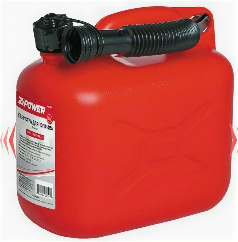 фото Канистра пластик 10 л красная Zipower AGA PM4293 | цена за 1 шт
