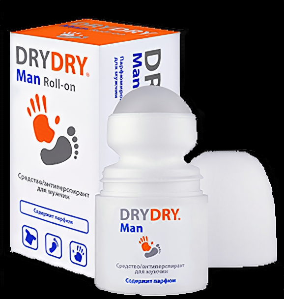 Дезодорант Dry Dry (Драй Драй) антиперспирант для мужчин Man Roll-on 35 мл Lexima AB - фото №1