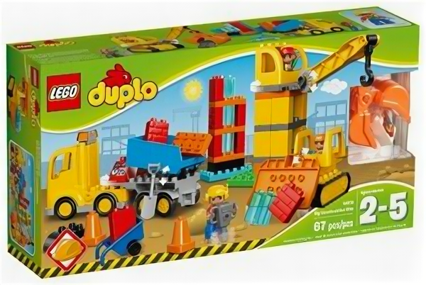 LEGO Duplo 10813 Большая стройплощадка