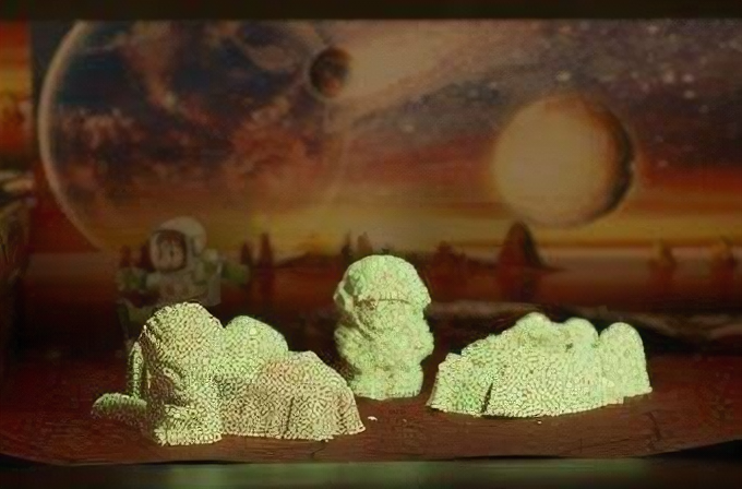 Набор Космический песок Космическое путешествие с аксессуарами (1 кг) - фото №2