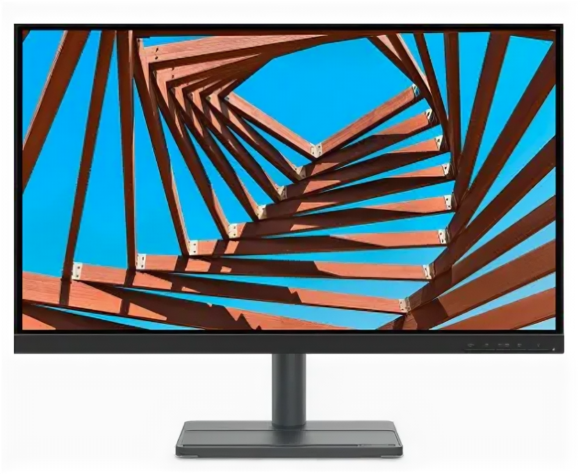 Монитор 27" Lenovo L27e-30, FHD, IPS, HDMI, VGA, Черный 66BEKAC2EU - фото №1