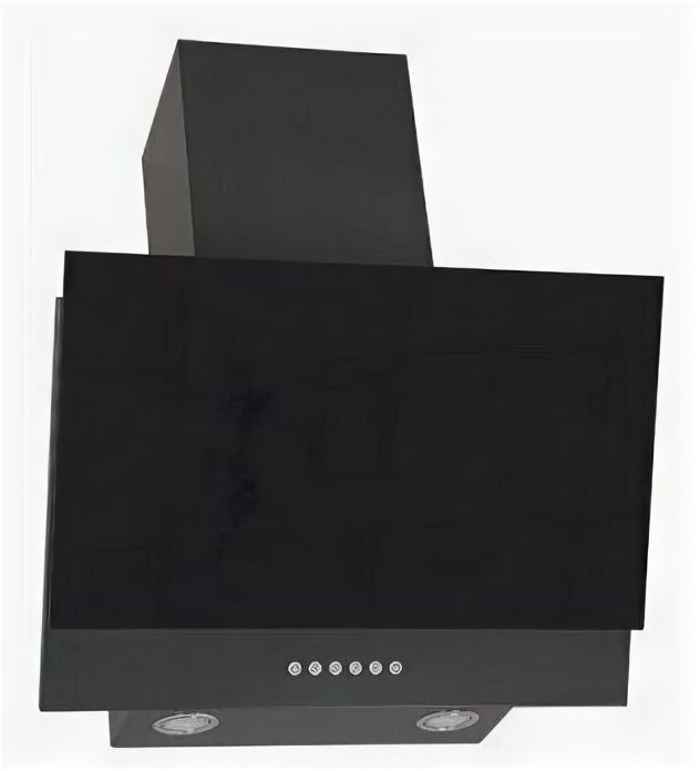 Вытяжка Эликор Жемчуг 60П-700-Е4Д антрацит/черный