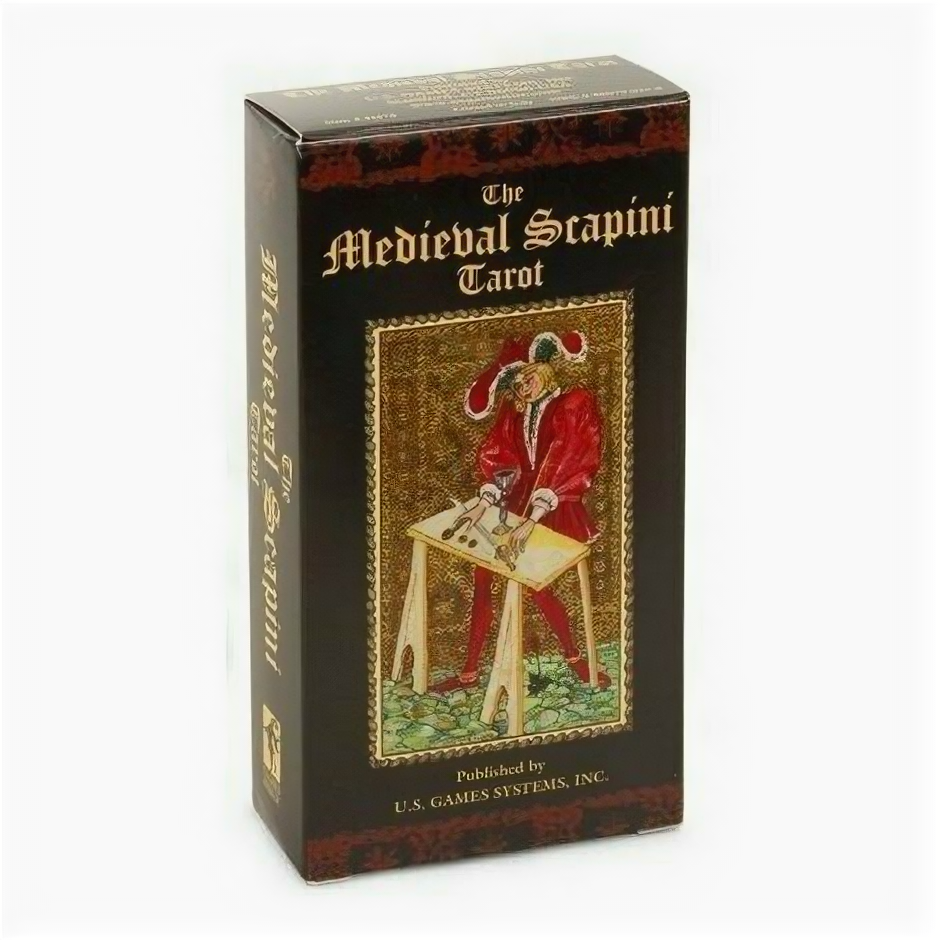Medieval Scapini Tarot / Средневековое Таро Скарпини (карты + инструкция на английском языке) - фото №1
