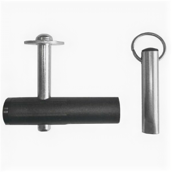 фото Замок навесной винтовой ЗНВ 2 (с одной секретностью, трёхгранный ключ)