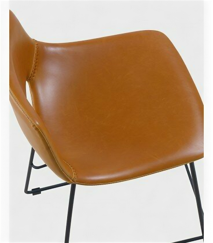 Полубарный стул Ziggy коричневый - фотография № 10