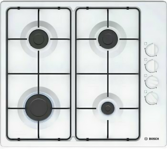 фото Встраиваемая варочная панель Bosch Газовая белый