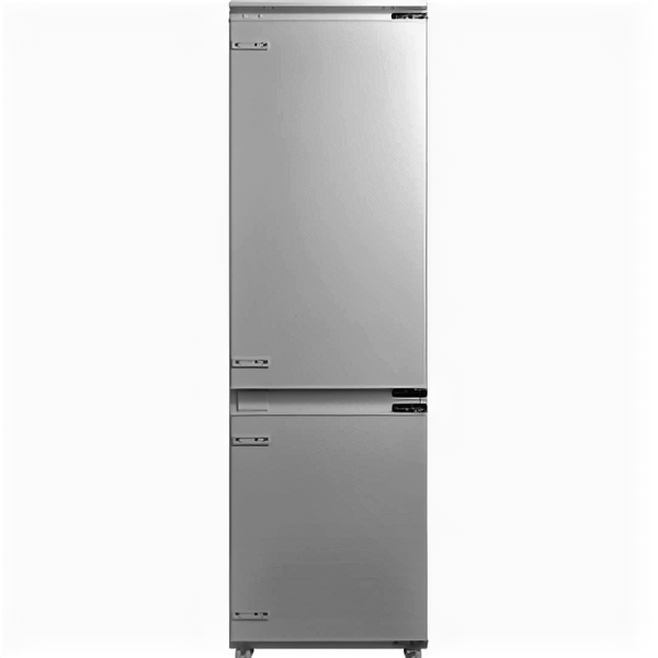 Встраиваемый холодильник Midea MDRE353FGF01 двухкамерный А+ 248 л морозилка 68 л белый