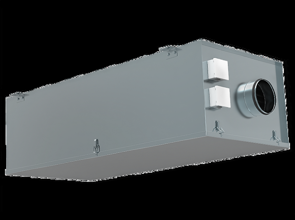 Приточная установка Shuft CAU 2000/1-12,0/3 VIM с электрическим нагревом