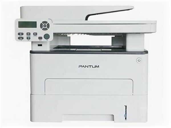 Лазерное многофункциональное устройство Pantum M7108DN, P/C/S, Mono laser, A4, 33 ppm, 1200x1200 dpi, 256 MB RAM, PCL/PS, Duplex, ADF50, paper tray 250 pages, USB, LAN, start. cartridge 6000 pages (M7 - фото №1