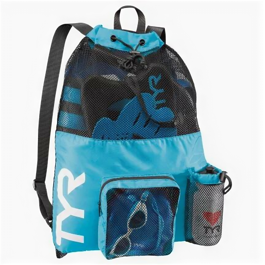TYR Big Mesh Mummy Bag Голубой / Рюкзак для аксессуаров